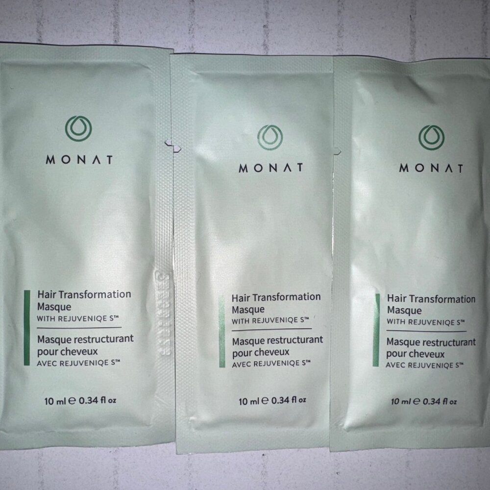 3x Monat Hair Transformation Masque - 10 mL Samples